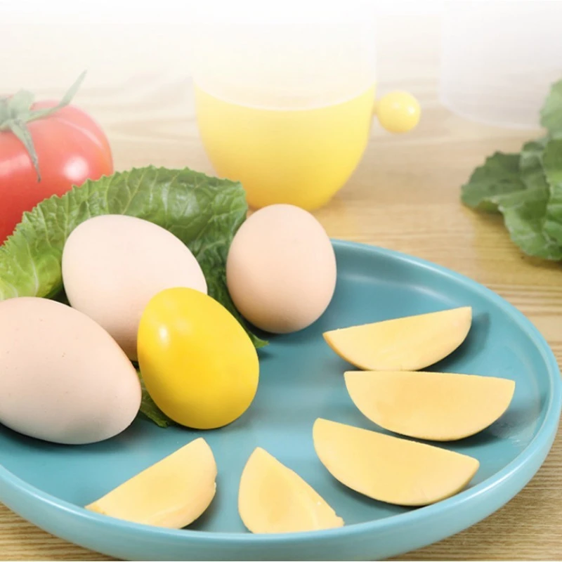 Portable Mini Hand Pull String Egg Scrambler Golden Egg Maker Manual Egg Mixer Kitchen Storage Cooking Gadget Tool