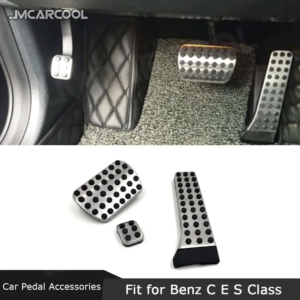 For Mercedes Benz AMG C E S GLC GLK SLK CLS SL Class W203 W222 W213 W205 W204 W211 W212 W210 X204 W218 Car Pedal Accessories