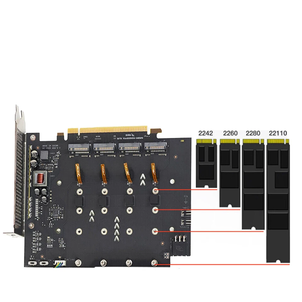MSI M.2 Xpander-AERO GEN4 PCIe Adapter 100% Tested