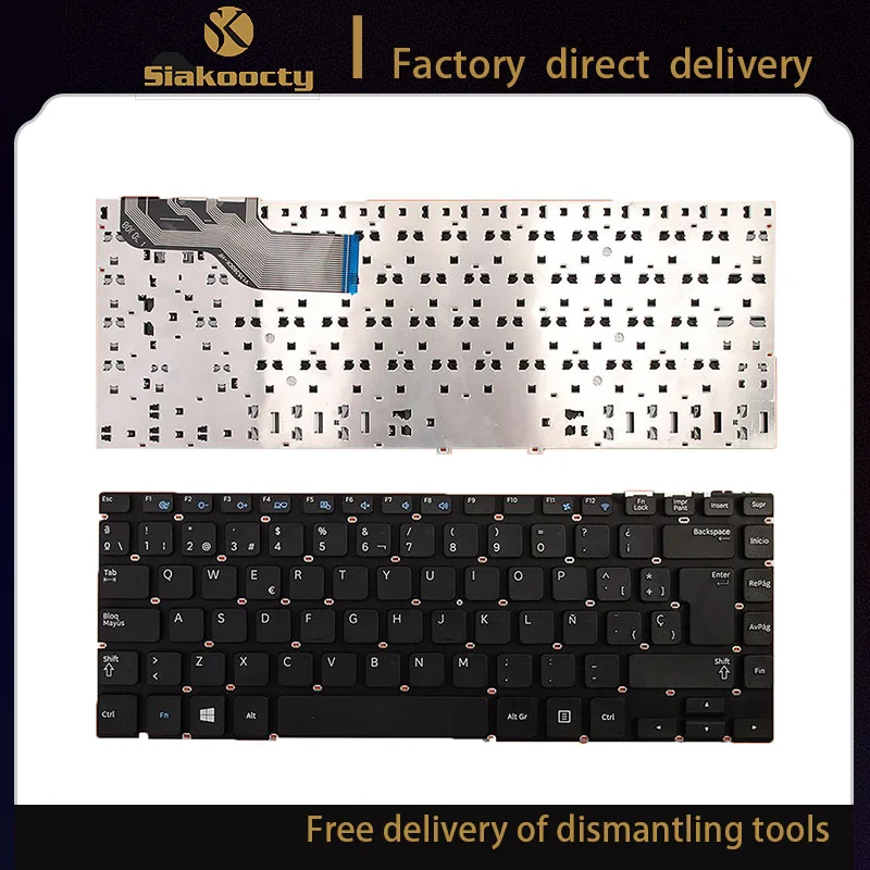 new Spanish/Latin keyboard for Samsung NP270E4V NP275E4V 270E4V 275E4V Laptop Latin Spanish Tecl