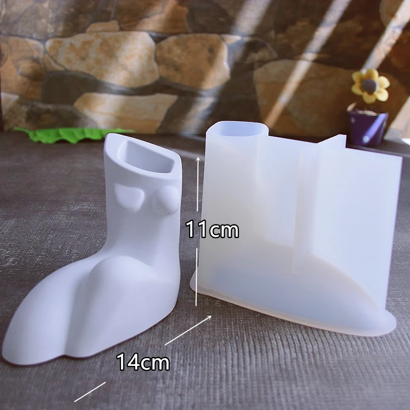 Sculptural Torso Silicone Mold - Abstract Sculpture Resin ulasan dan harga