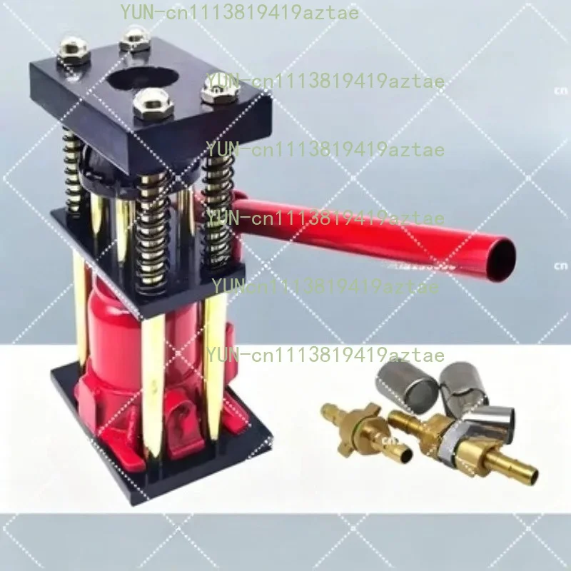 Manual Hydraulic Crimping Tool for High Pressure Tubes 8-Tooth D-Type Hose Crimper 8-22mm
