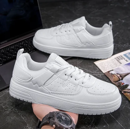 

Новая модная популярная мужская обувь на толстой подошве, увеличивающая рост, амортизирующая обувь для скейтборда, нескользящие, сверхлегкие кроссовки