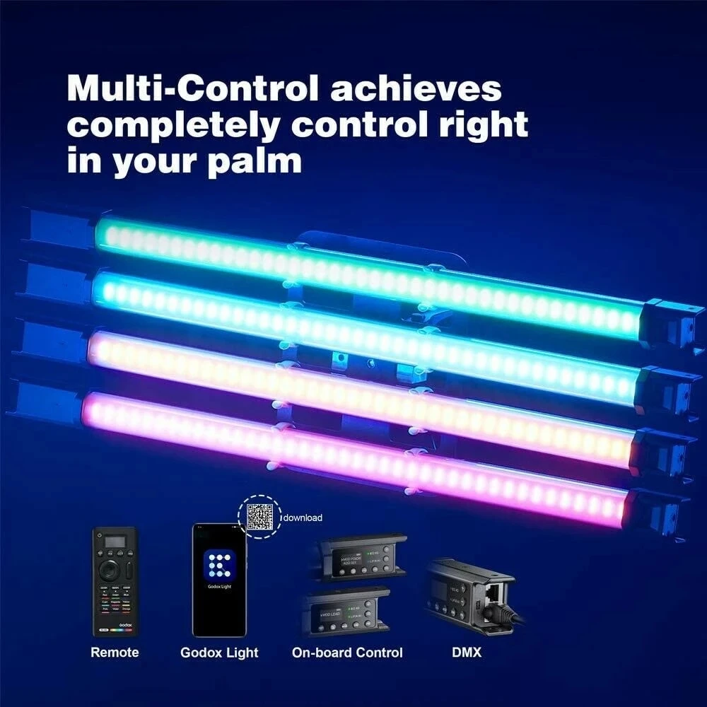 Tube Light RGB Color Photography Light Handheld Light Stick With APP Remote Control For Photos Video Movie Vlog