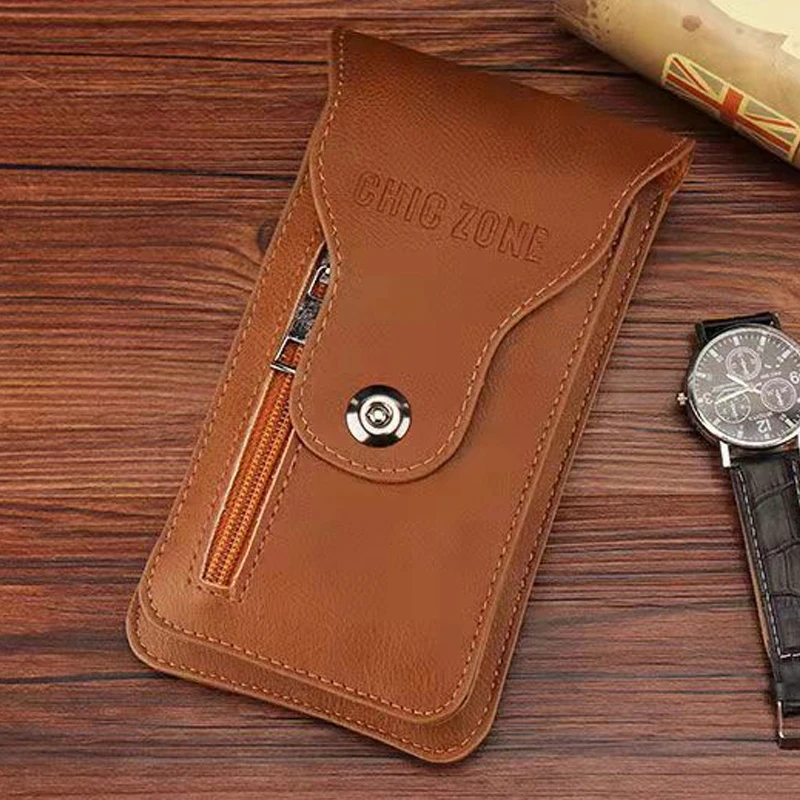 

Phone Cover For Xiaomi 17 Pro Max Case Soft Leather Phone Pouch For Xiaomi 15T 15S Pro Card Holder Waist Bag mi 14 13T 15 Ultra