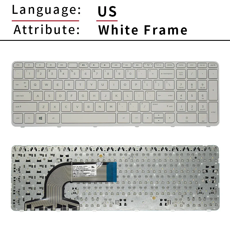 RU keyboard for HP pavilion 15-N 15-E 15-E000 TPN-0118 15E 15N 15T 15-F 15-S 15-H 250 G2 G3 255 G2 G3 256 G2 G3