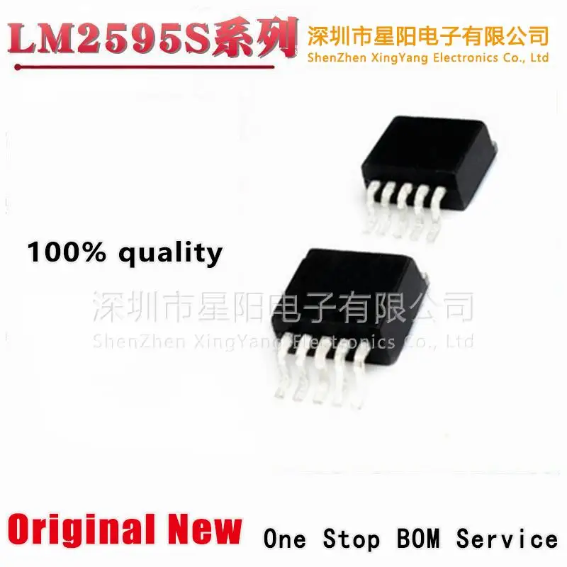 LM2595SX LM2595S LM2595S - 5.0 - ADJ 12 patch the TO - 263-3.3 - voltage regulator