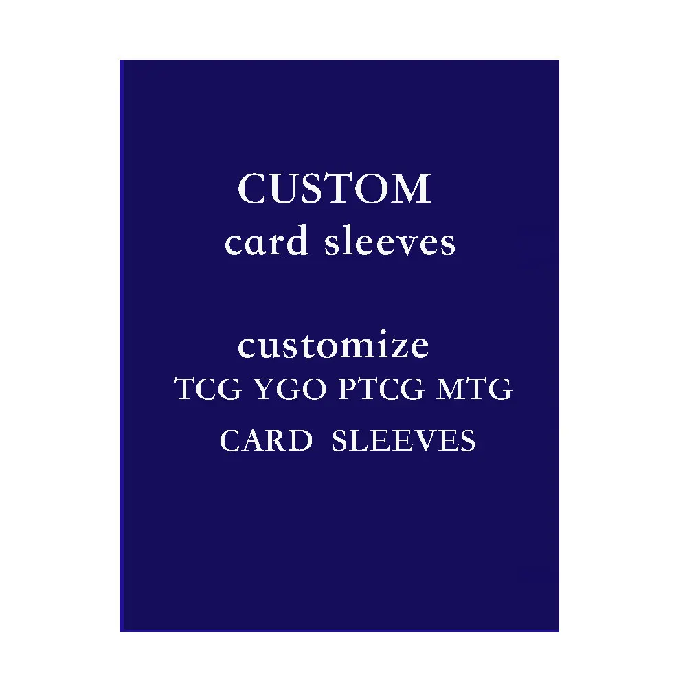 Custom Laser sleeves YGO MTG Card Sleeves 62x89/66x91mm TCG Anime Cards Protector PTCG Cards Shield Card Cover for Trading Cards