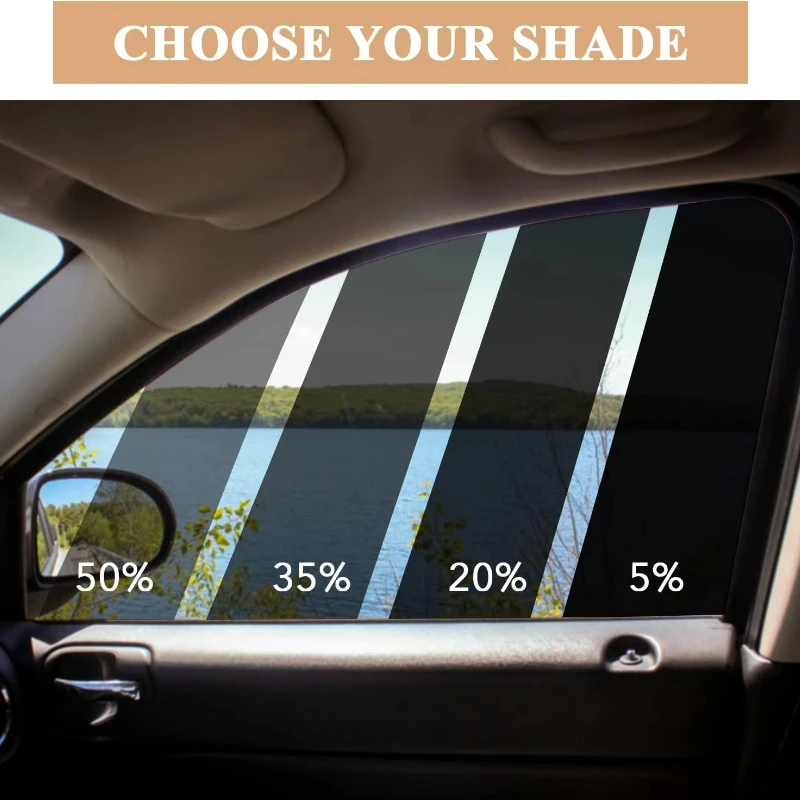 Quality 3M Llumar 70% Black Privacy Protection Nano Carbon Window Tint Sun Control Auto Glass Solar Tinted Film for Cars