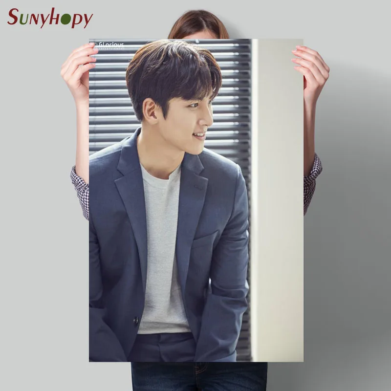 Poster Custom Ji chang wook Canvas Poster Art Home Decoration Cloth Fabric Wall Poster Print 30X45cm 40X60cm