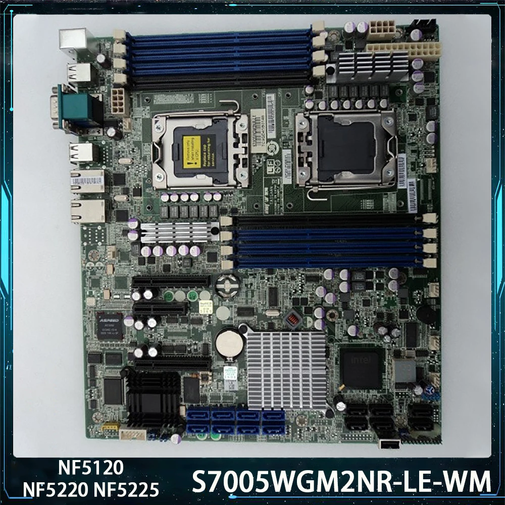 NF5120 NF5220 NF5225 LGA1366 Двусторонняя материнская плата S7005WGM2NR-LE-WM
