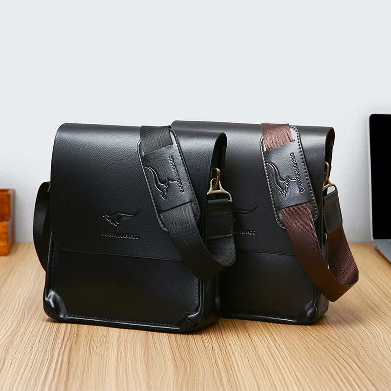 

Роскошная брендовая кожаная сумка-кенгуру, мужская сумка, нагрудная сумка через плечо для мужчин, деловая маленькая сумка на плечо, летняя мужская сумка