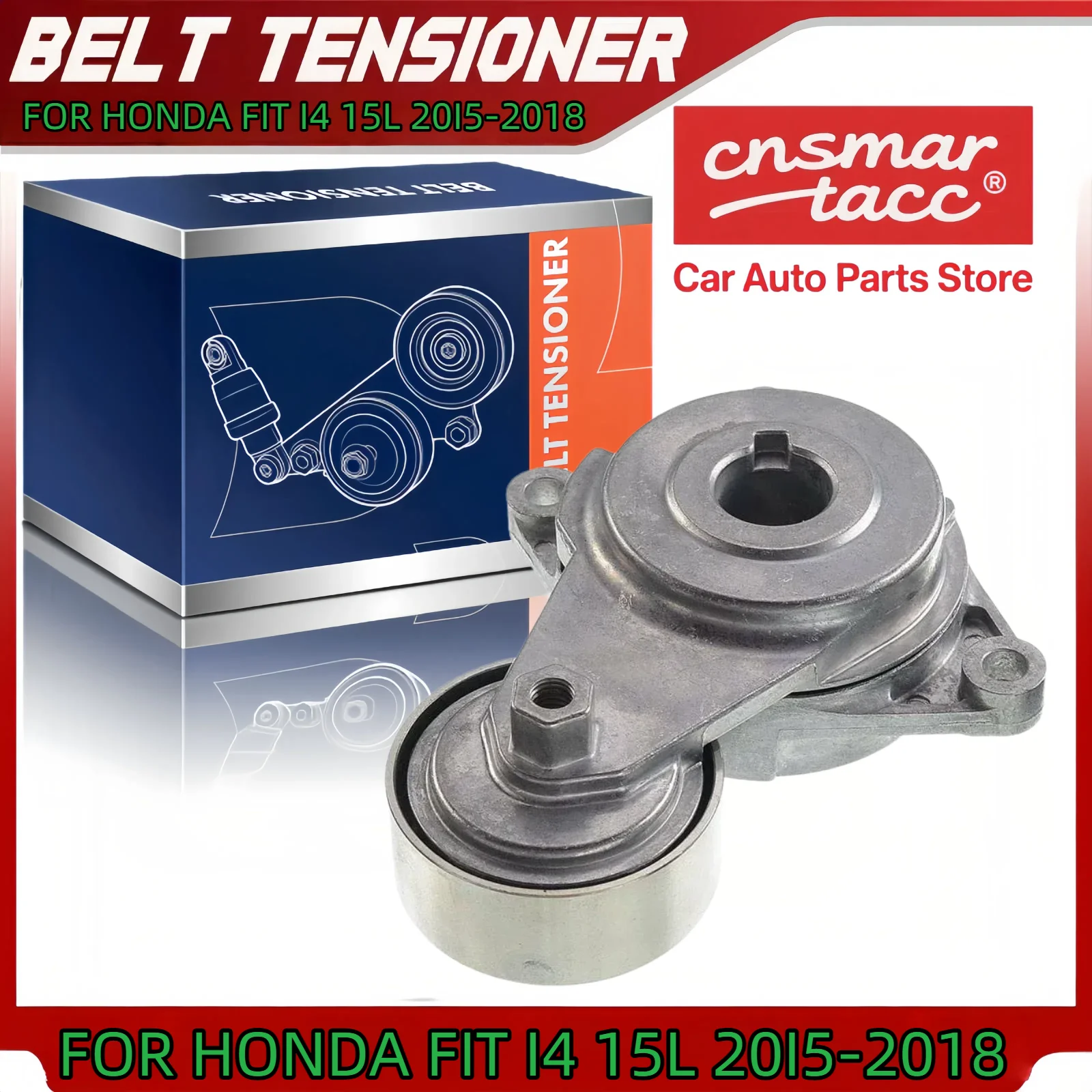 

Serpentine Belt Tensioner Assembly for Honda Fit l4 1.5L GAS 15-18 31170-5R7-A11 31170-5R7-A11 311705R7A11