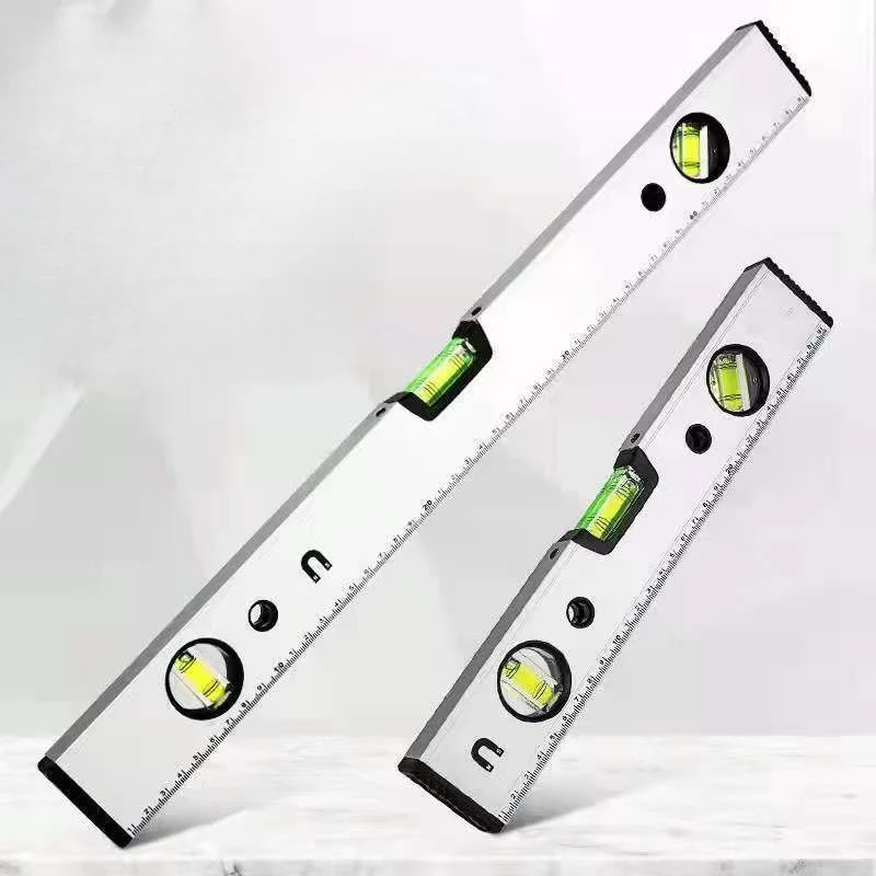 Magnetic Torpedo Level Tool Spirit Level with 3 Vials Aluminum Shockproof Bubble Level High Visibility Durable Measuring Leveler