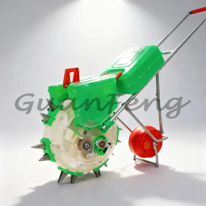 New Hand‑Push Multi‑Functional Fine Sowing Seeder, On‑Demand Farm Planter for Corn Peanut Soybean Sowing