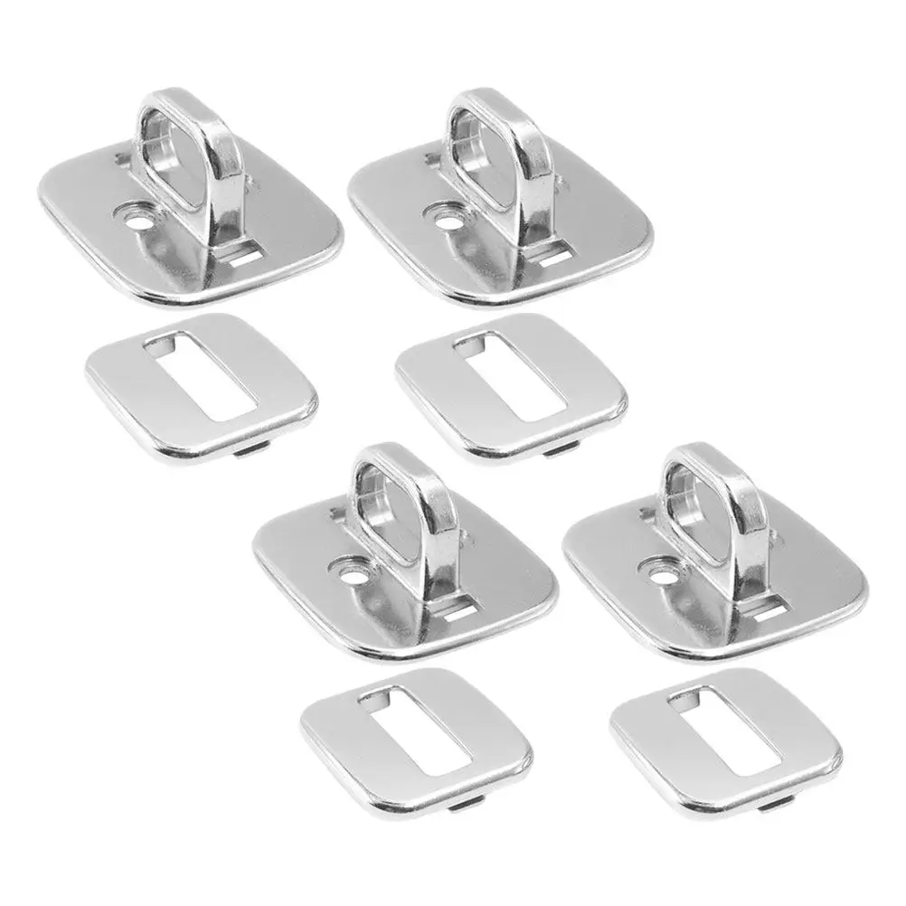 

4Pcs Universal Laptop Cable Lock Anchor Security Plate Fixed Base for Office School Travel Anti Theft Computer Notebook Lock