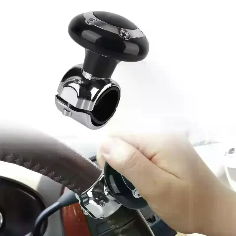 Steering Wheel Spinner Knob Car Turning Steering Wheel Ball Handle With Spinner Knob Rotating Universal Steering Wheel Booster