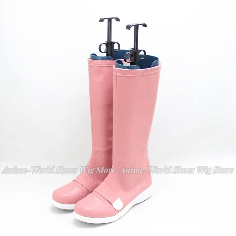 Dawn Cosplay Shoes Halloween Carnival Boots PU Leather Shoes Cosplay Props Custom Made