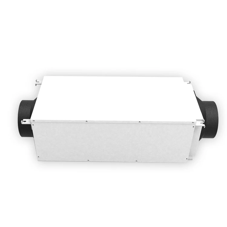 20 liters/day smart ceiling mount dehumidifier with white metal sheet housing suitable for home and commercial use with