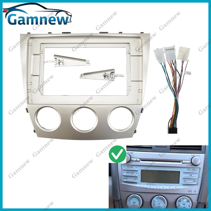 10 Inch Car Radio Audio Fascia Frame Adapter For Toyota Camry CE SE 2006-2011 Big Screen 2Din Stereo Plate Panel Dash Mount Kit