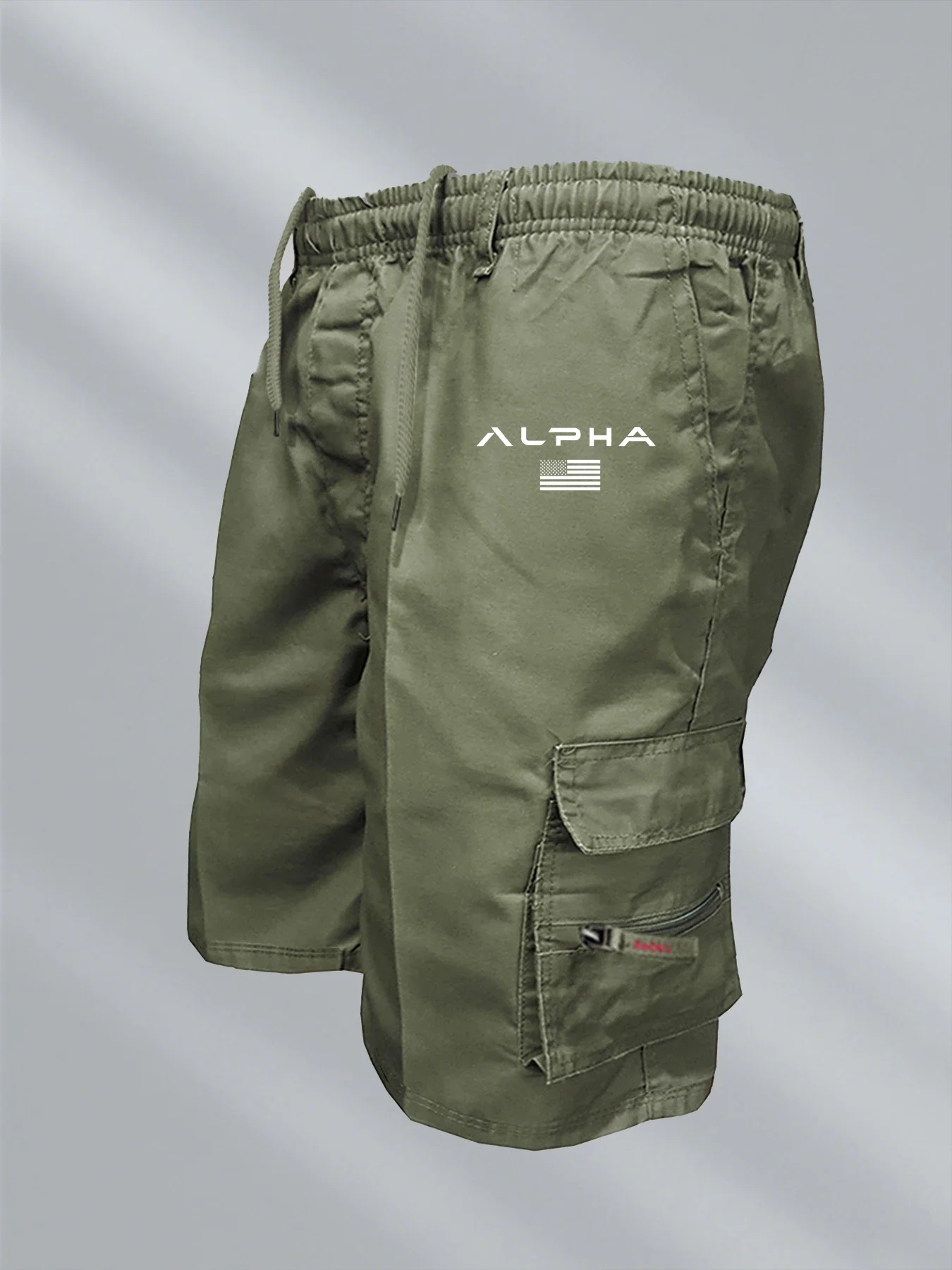 New Men's Cargo Shorts Fashion Casual Running Shorts Big Pocket Sports Slacks Cargo Panels Trousers Plus Size for Male - Image 5