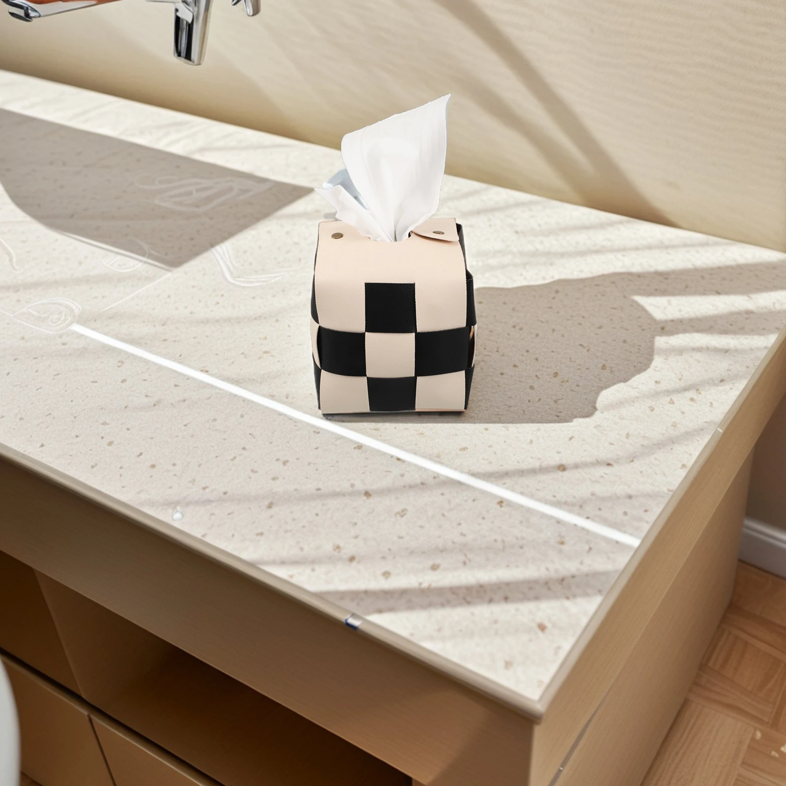 

Tissue Pack Hand Towel Holder Guest Dispenser Decorative Storage Bedroom Accessory Napkin Stand Cover Case Office Accessories