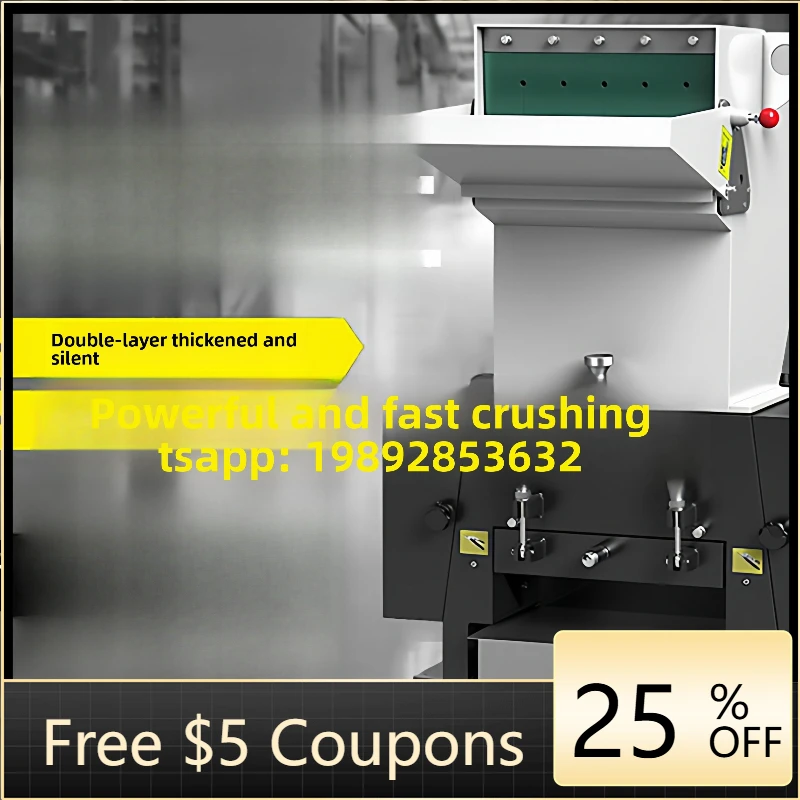 

XL Powerful Crusher Industrial Plastic Shredder Office Paper Shredder Film Water Bottle Machine