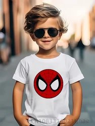 Disney Marvel SpiderMan 1-9 Birthday Kids Tshirts Boys T-Shirt Tees Girls Party T Shirt with Clothes Kids Fashion Tops Tshirt