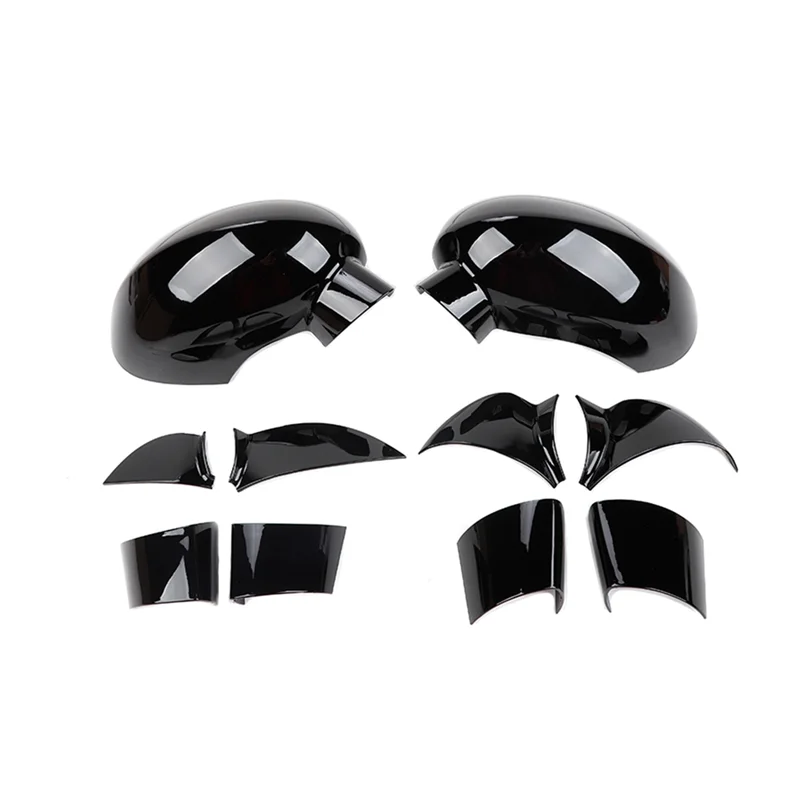 

A90Q-For Dodge Challenger 2009-2022 Car Side Rearview Mirror Decoration Cover Trim Decal Exterior Accessories