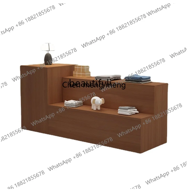 Clothing Store Long Display Table Showcase Decoration Table Storage Women's Clothing Store Display Stand Display Cabinet