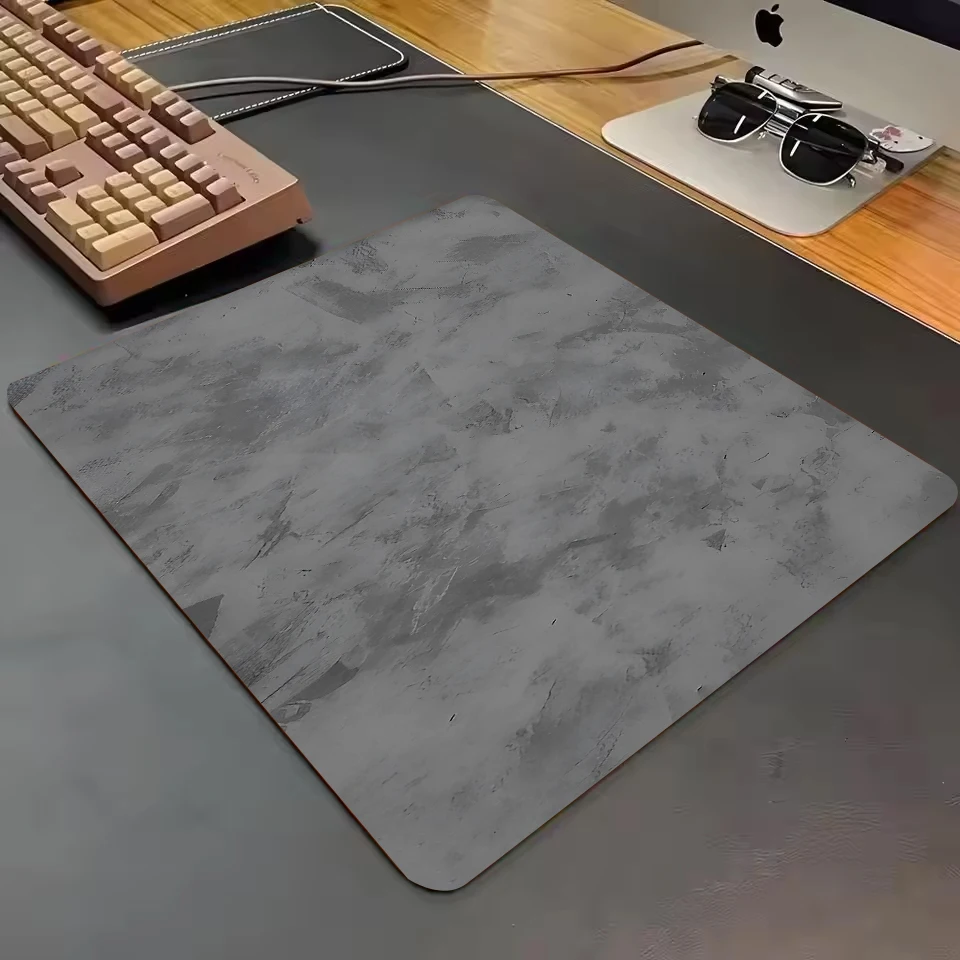 Large Line-Texture Mouse Pad | Featuring Durable Stitched Edges & Non-Slip Base for Office, Gaming, and Study Use