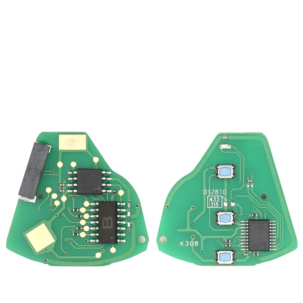 Zz ID46 Chip 315/433MHz Car Remote Control Key For Porsche Carrera Cayman 911 987 996 997 Boxster LXP-VIM2442 PN: 997-637-103-03 - view 4