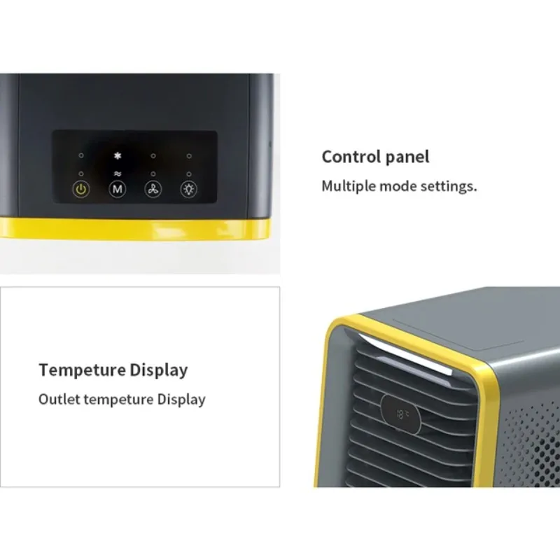2024 Latest 12 V 24 V Cooling Mini Air Conditioner Por for Tent Camping