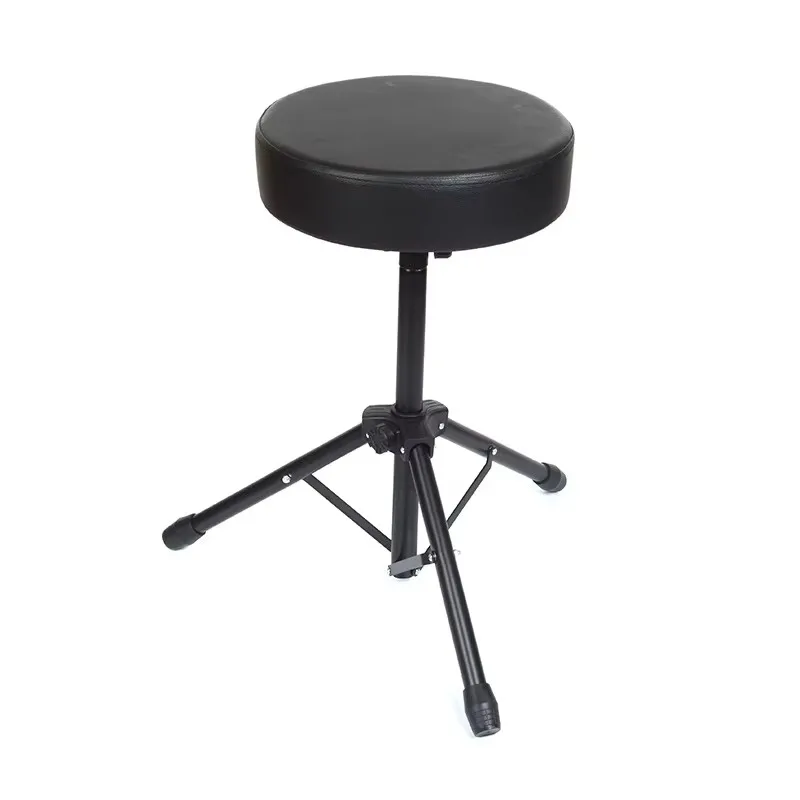 Adjustable Height PU Leather Foldable Musical Stool, Multifunctional Bench for Electronic Keyboard Piano Drum