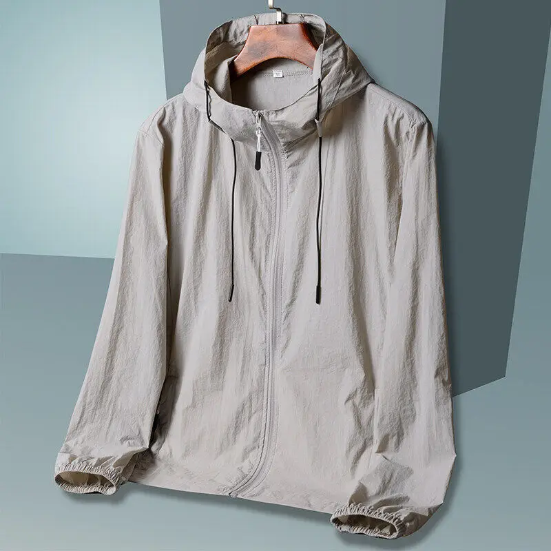 Summer Skin Clothing Thin Solid Color Breathable Sunscreen Clothing Indoor Air Conditioning Clothing Sunscreen Clothing Outdoor