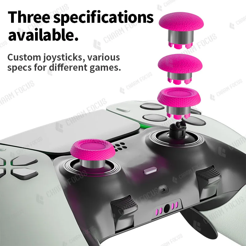 Tappo joystick in plastica 10 in 1 per controller PS5 Edge Joystick analogico 6 Swap Stick 4 paddle e accessorio D-Pad