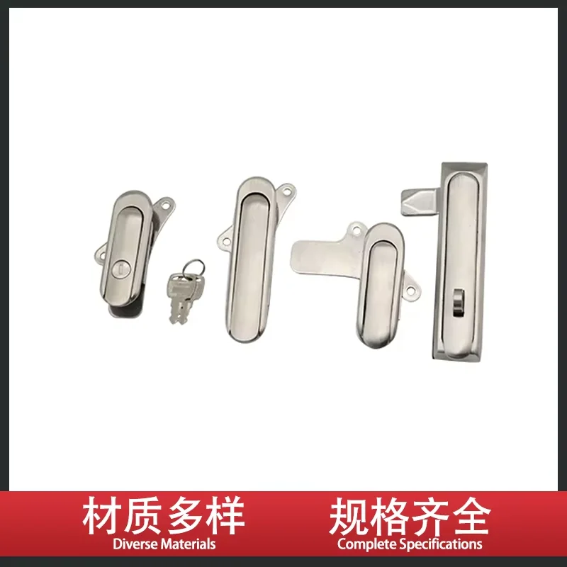 304 Stainless Steel Flat Lock Industrial Machinery Automation Distribution Box Lock Chassis Cabinet Equipment