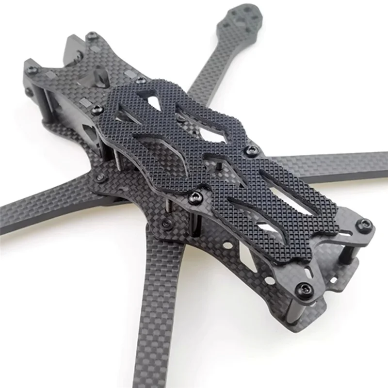 A003 DC(O3) 5 بوصة 225 مم من ألياف الكربون FPV طقم إطارات الطائرة بدون طيار متوافق مع DJI O3 VTX Props، F3/F4/F7 FC، 22/ 23 محرك (أ) متين