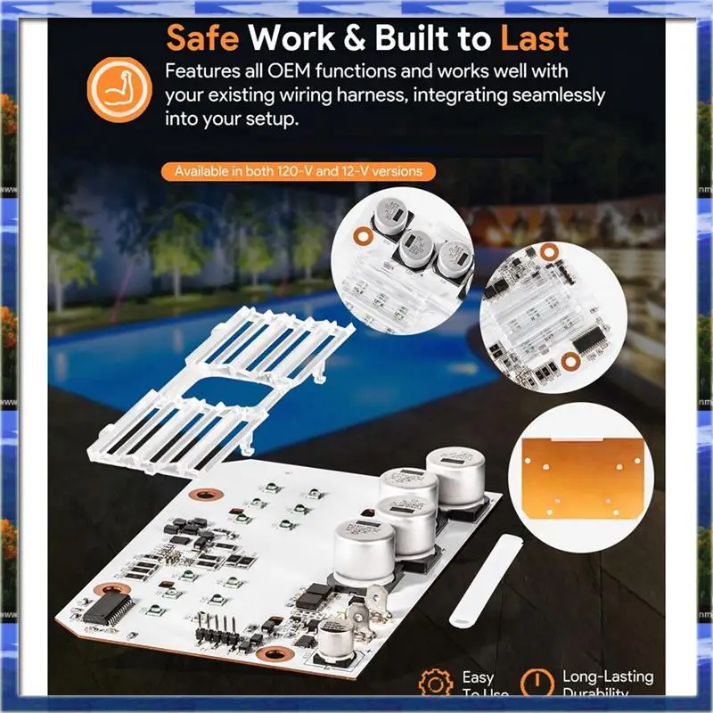 AS59 -619818Z مجموعة لوحة المحرك الخفيفة LED لـ Pentair Intellibrite 5G أضواء حمام السباحة LED الملونة 2Nd الجيل 2010- #3