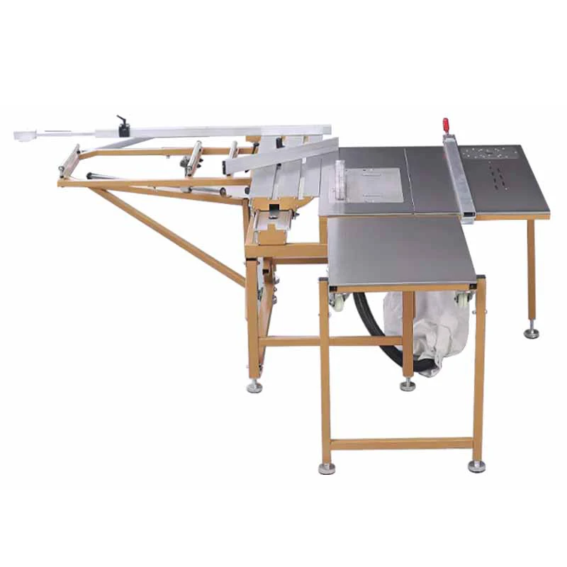 2026-Folding Woodworking Portable mini sliding table panel saw 45-90 degrees Cutting machine