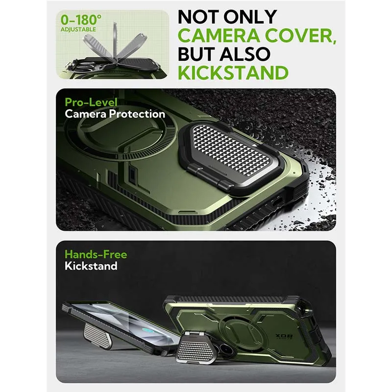 Do etui Samsung Galaxy S25 Ultra (wydanie 2025) 6,9" I-BLASON Armorbox Wytrzymałe etui na całą obudowę z wbudowaną osłoną ekranu — zdjęcie produktu 4
