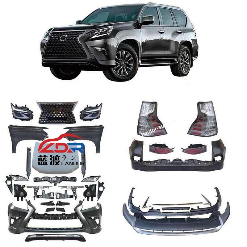 

PP Material Good Price body kit for Lexus GX460 upgrade to new model facelift TRD style