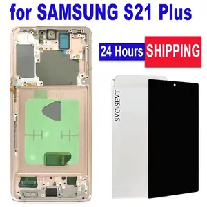 Bilashmart High Quality Super AMOLED 6.2'' LCD Samsung S21 Plus LCD Touch Screen S21 Plus SM G996B LCD Replacement Parts