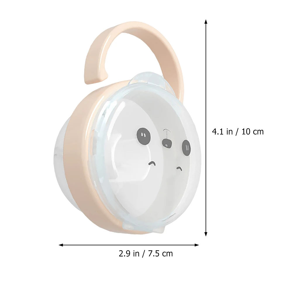 

3Pcs Portable Holder Dust-Proof Container Safe Storage Storage Box Portable Baby Pacifier Case Box For Infant Pacifier Case