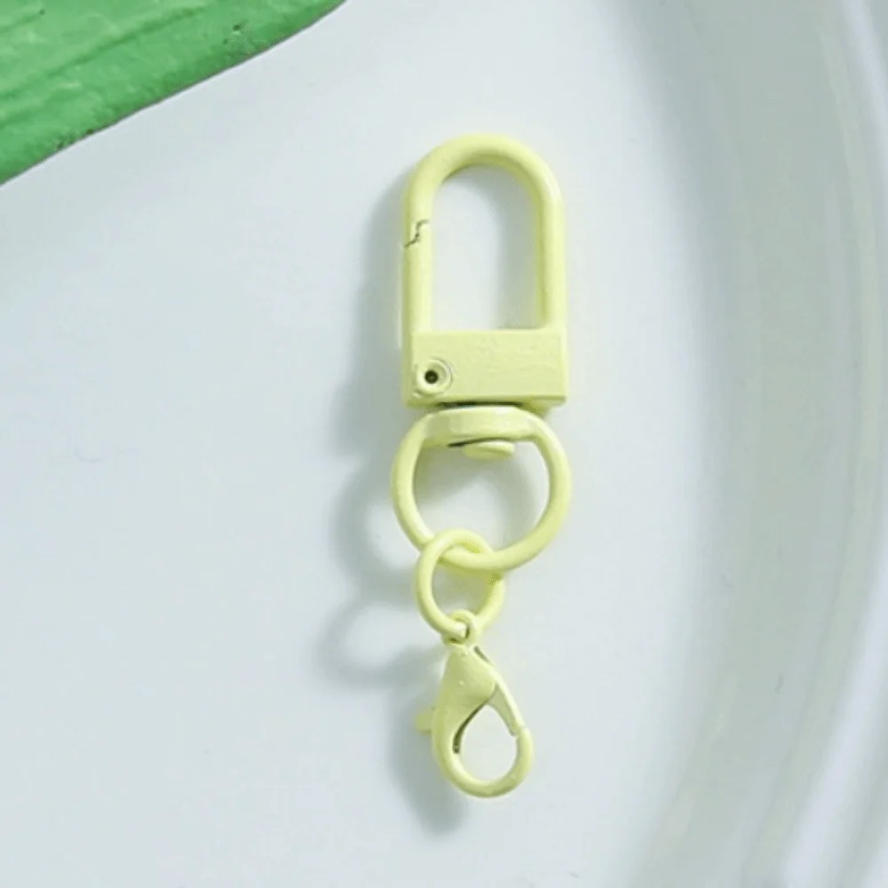 30Pcs Clasp Colorful Swivel Snap Hooks Mini Multi-purpose Lobster Claw Clasps Metal Swivel Trigger Snap Hooks Purse Charms