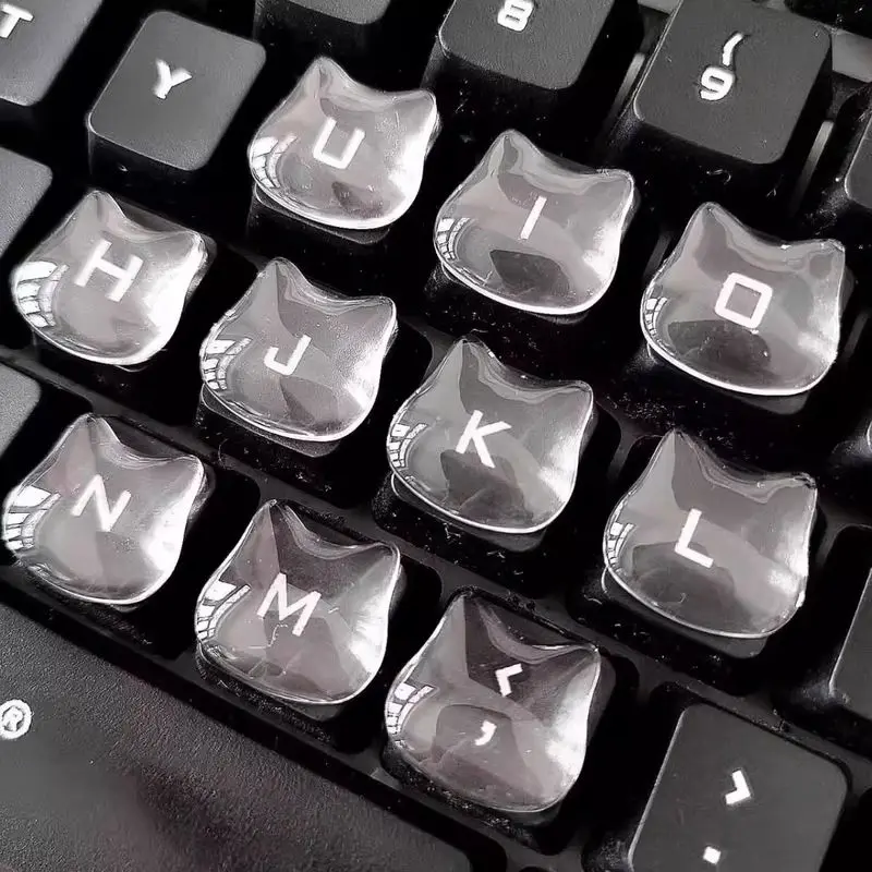 Nail Specific Keyboard Sticker Raised Typing Gaming Specific Keyboard Assistant Keyboard Keycap Diy Decorative Mechanical Key