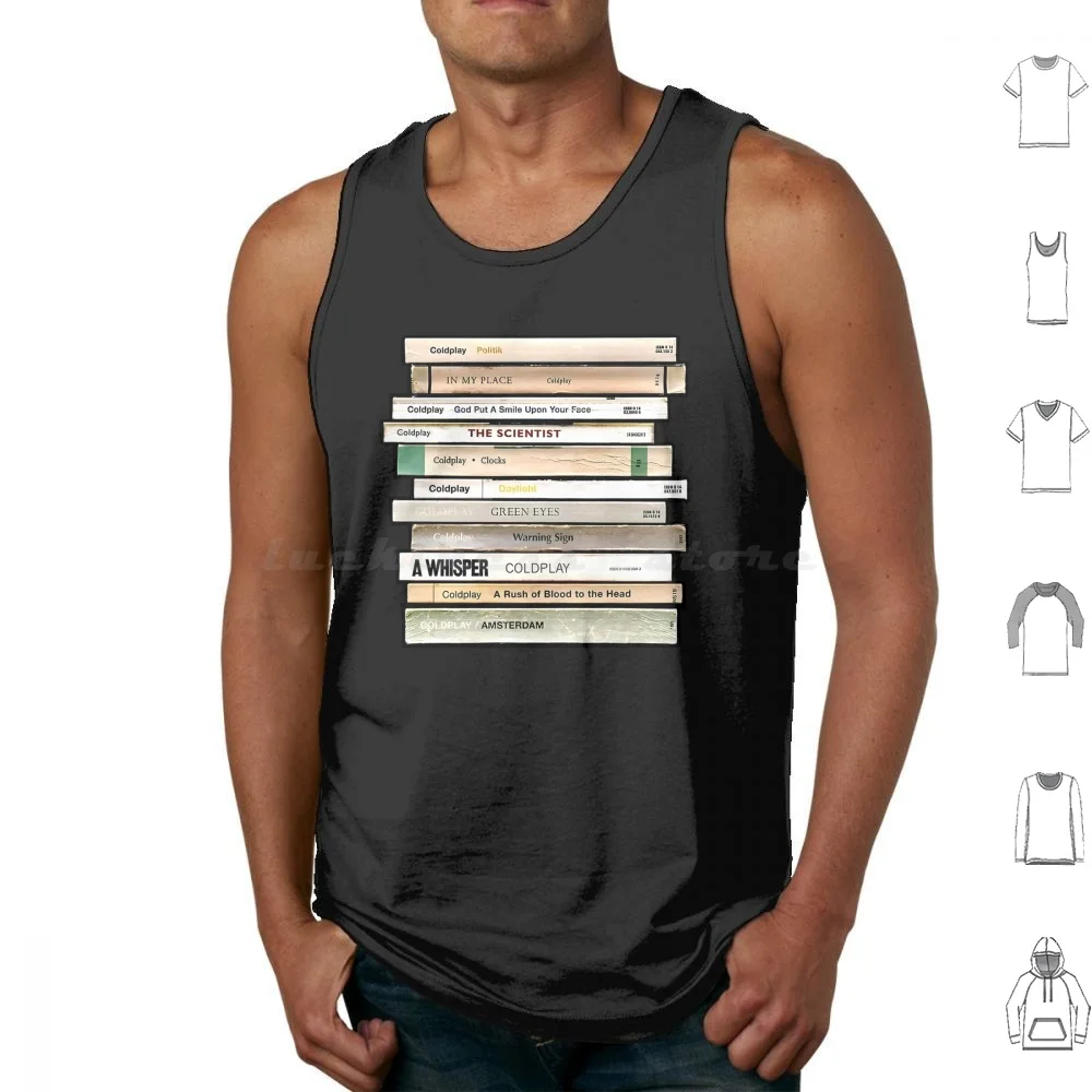 Symbol Vintage Tank Tops Print Cotton Ahfod World Tour Concert A Head Full Of Dreams New Logo Higher Power Music Of The