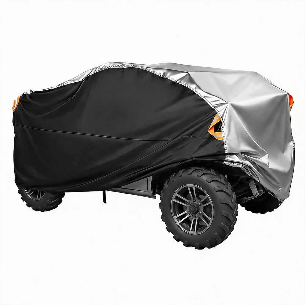 

Чехол для мотоцикла из плотной ткани Оксфорд со светоотражающими полосами, водонепроницаемый, универсальный, для защиты от дождя, солнца и пыли, для мотоциклов