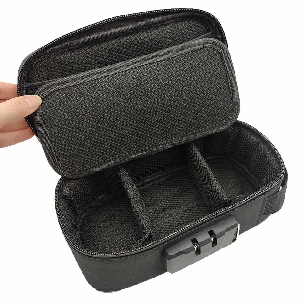 1pcs Smell Proof Bag With Lock Grinder Pop Top Tube Storage Bags Smoking Accessories Tobacco Carbon Large-capacity Pounch