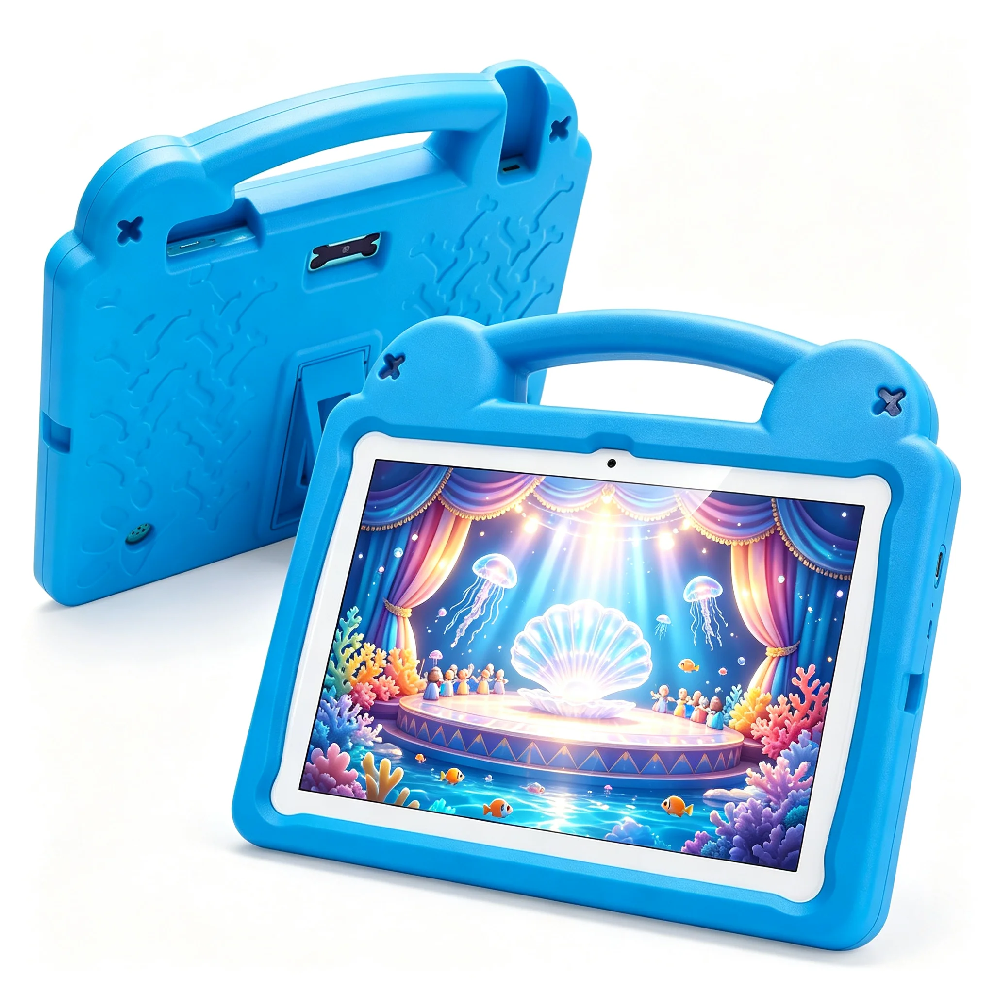 Paitanry Kids Tablet 10.1inch Tablet Android 15 8GB(4+4 Expand) RAM 64GB ROM Octa-Core 5000mAh Tablette 2025 Children's Gifts